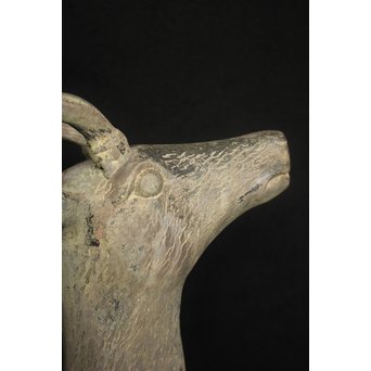 銅製 牡鹿置物　M298 