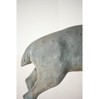 銅製 牡鹿置物　M299 