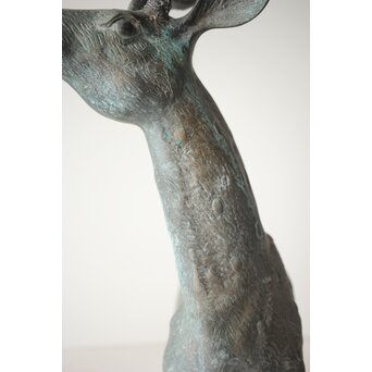 銅製 牡鹿置物　M299 