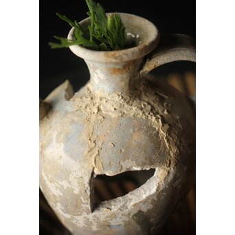 古瀬戸 灰釉水注　P317 