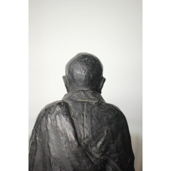 所載品 鋳師 北原三佳 良寛和尚坐像　M301 