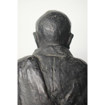 所載品 鋳師 北原三佳 良寛和尚坐像　M301 