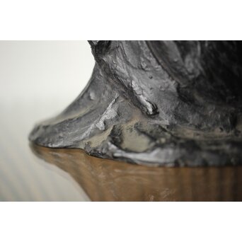 所載品 鋳師 北原三佳 良寛和尚坐像　M301 