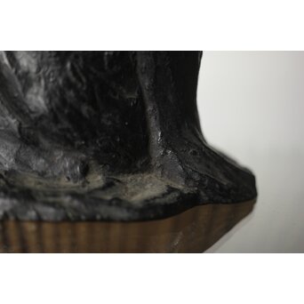 所載品 鋳師 北原三佳 良寛和尚坐像　M301 