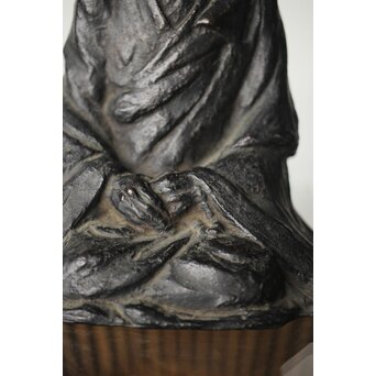 所載品 鋳師 北原三佳 良寛和尚坐像　M301 