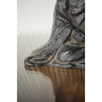 所載品 鋳師 北原三佳 良寛和尚坐像　M301 