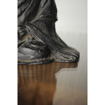 所載品 鋳師 北原三佳 良寛和尚坐像　M301 