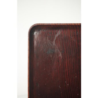 松の長方煎茶盆　X334 