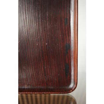 松の長方煎茶盆　X334 