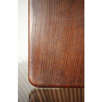 松の長方煎茶盆　X334 