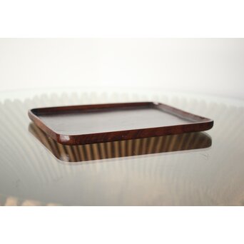 松の長方煎茶盆　X334 