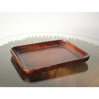 松行李蓋煎茶盆/莨盆　X335 