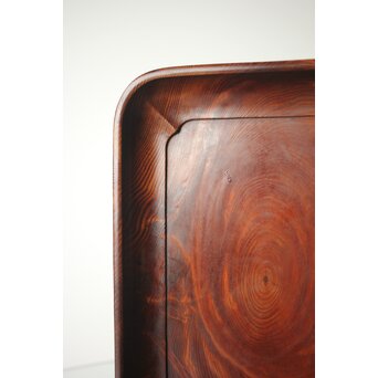 松行李蓋煎茶盆/莨盆　X335 