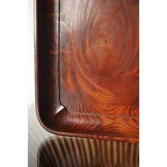 松行李蓋煎茶盆/莨盆　X335 