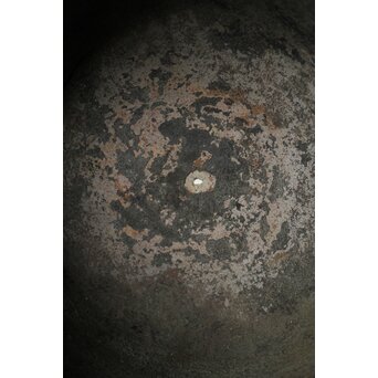 鹿と灯籠の蒔絵桐火鉢　Q292 