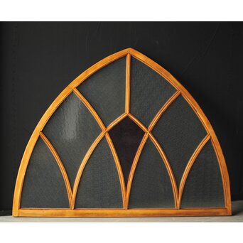 ステンドガラス調 大型ガラス窓　GD0091 ウラ