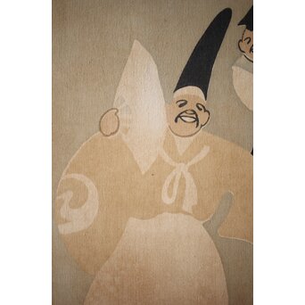 浅井忠「万歳」 Z281 