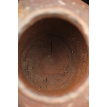 古信楽 石ハゼ種壺　P320 