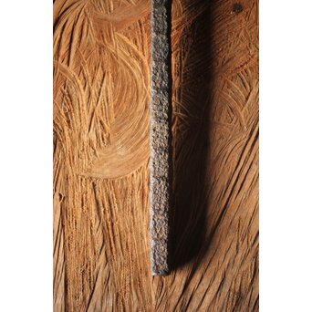 人間国宝 金森映井智/栄一 双柿庵 鉄製 仏具 如意 共箱　M302 