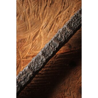 人間国宝 金森映井智/栄一 双柿庵 鉄製 仏具 如意 共箱　M302 