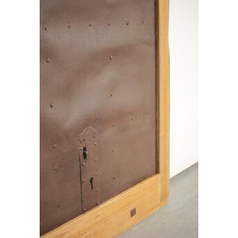 鉄金具 白木格子蔵戸　W052YD 