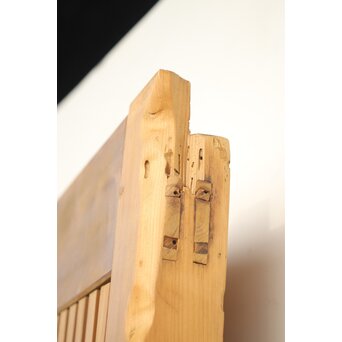 鉄金具 白木格子蔵戸　W052YD 