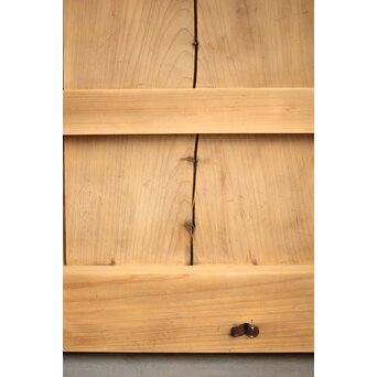 鉄金具 白木格子蔵戸　W052YD 