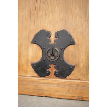 重量級 一枚板欅蔵戸　W053 