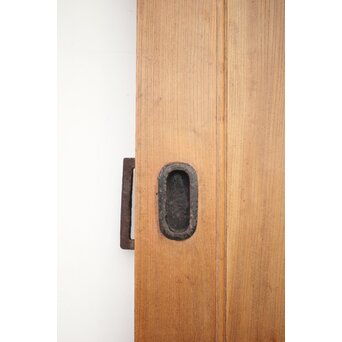 重量級 一枚板欅蔵戸　W053 