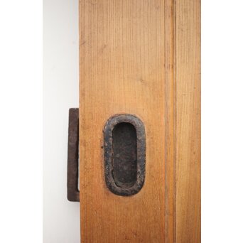 重量級 一枚板欅蔵戸　W053 