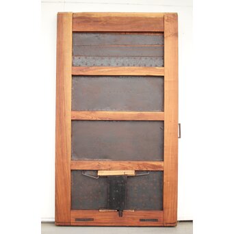 重量級 一枚板欅蔵戸　W053 