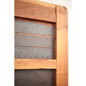 重量級 一枚板欅蔵戸　W053 