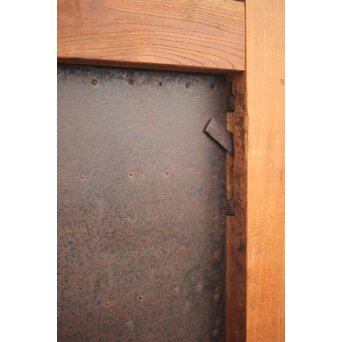 重量級 一枚板欅蔵戸　W053 