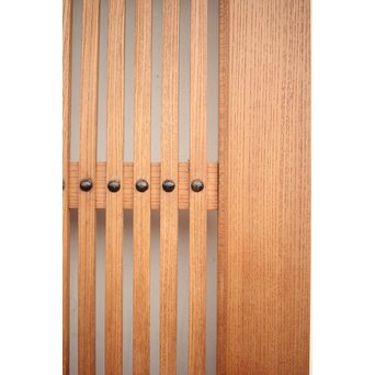 白木格子蔵戸　W054Y 