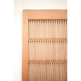 白木格子蔵戸　W054Y 