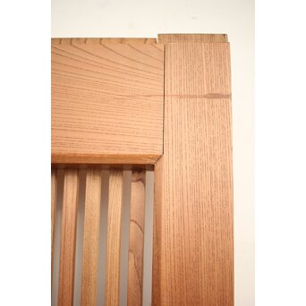 白木格子蔵戸　W054Y 