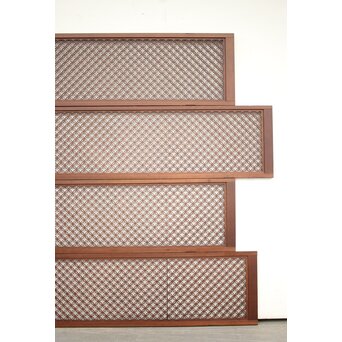 七宝組子欄間 4枚1組　R0145 