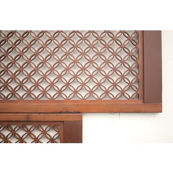 七宝組子欄間 4枚1組　R0145 