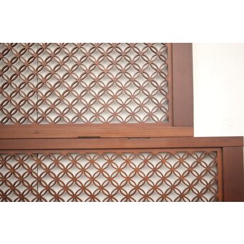 七宝組子欄間 4枚1組　R0145 