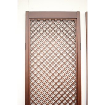 七宝組子欄間 4枚1組　R0145 