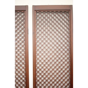 七宝組子欄間 4枚1組　R0145 