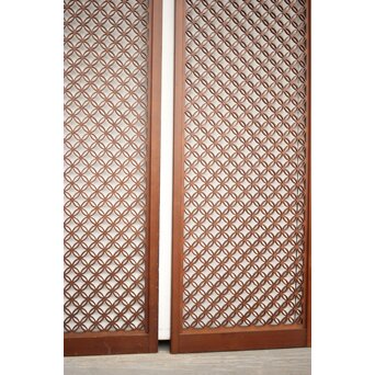 七宝組子欄間 4枚1組　R0145 