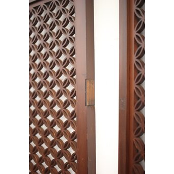 七宝組子欄間 4枚1組　R0145 