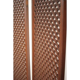 七宝組子欄間 4枚1組　R0145 