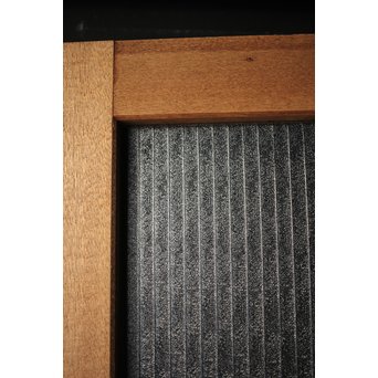 幅広 銀モールガラスの市松模様デザイン建具 2枚1組　GD0095 