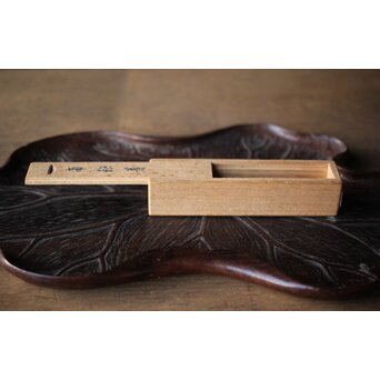 香道具 竹影堂 栄真造 南鐐箸/香筯/きょうじ　M303 