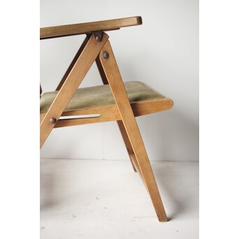 飛騨産業 オールドキツツキ 折りたたみ椅子 2脚　T448 