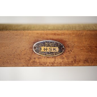 飛騨産業 オールドキツツキ 折りたたみ椅子 2脚　T448 