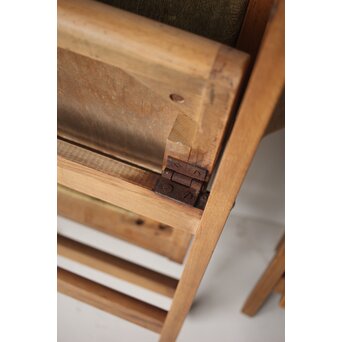 飛騨産業 オールドキツツキ 折りたたみ椅子 2脚　T448 