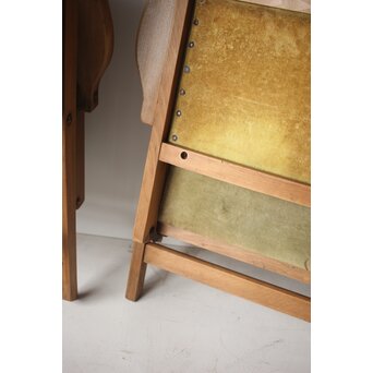 飛騨産業 オールドキツツキ 折りたたみ椅子 2脚　T448 